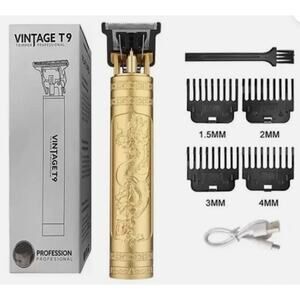 Vintage T9 Professional Hair Clippers Electric Waterproof, NWT